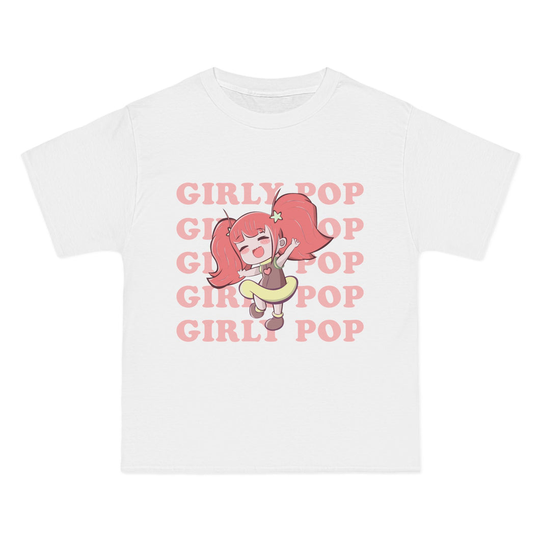 girly pop Chibi Tee White